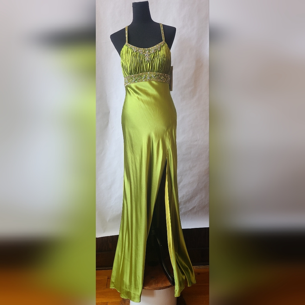 Showtime Collection Formal Satin Dress